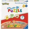 Ravensburger Speedy puzzle Pokémon, 12004179, di Ravensburger - 4 puzzle da 35 pezzi e 32 chip veloci Chi rompe più velocemente e vince? Per 2-4 giocatori di puzzle dai 6 anni in su.
