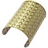 W WIDMANN MILANO Party Fashion - Bracciale in bronzo con rivetti, bracciale, bigiotteria, accessorio per costume egiziano, supereroina, Cleopatra, costume romano