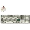 Keychron Tastiera meccanica senza fili Keychron Q6 Max QMK/VIA, QWERTY US, manopola, guscio bianco, Gateron Jupiter Brown Q6M-P3
