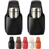 Generico 2PCS Car Side Door Leather Cup Holder, Portable Car Organizer | Window Hanging Drink Holders, Slim Pocket Anti Scratches, Luxury Interior Accessory for Daily Commute