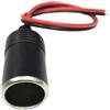 Generico Cavo di prolunga per presa accendisigari per auto - Cablaggio connettore | femmina pers accendisigari ad alta 10A 120W | Prolunga pers carichi pesanti 12-24 V | Filo di rame 18AWG pompa pneumati
