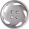 RYELDOM Copricerchi 14 Pollici Compatibili con Fiat Punto, Set 4 Coppe Ruota Auto in Nylon Flessibile e Resistente, Copriruota per Cerchi in Acciaio, Made in Italy