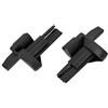 Kuuleyn Staffa per vano bagagli, 2 pezzi ABS per ripiano per pacchi Clip in plastica Staffa per copertura bagagli A16969302849051 Misura per W16