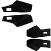 Msisuhoaf Interior Decorative Per VW Per Polo 2011 2012 2013 2014 2015 2016 LHD 4 Porte Pannello Coperture Auto Porta Bracciolo Pannello Di Copertura In Pelle Trim Interno(Black-A4)