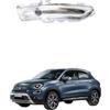 RAEM RICAMBI AUTO Freccia Fanalino Specchietto Retrovisore Laterale per 500x dal 2015 in poi - Indicatore di direzione - Compatibile, Non Originale (Sinistro - Lato Guida)