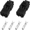 eMagTech 2 connettori termostati a 2 pin per auto compatibili con Renault compatibile con Peugeot Mini, compatibile con Citroen compatibile con Vauxhall