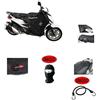 #LICA1 COMPATIBILE CON PIAGGIO BEVERLY 300-400 HPE 2021 21 COPRIGAMBE TERMOSCUD TUCANO URBANO R224-X SPECIFICO PER SCOOTER COPERTA TERMICA IMPERMEABILE INTERNO IN ECOPELLICCIA