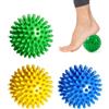 STJUNR Set da 3 pezzi: palla da massaggio, palla miofasciale e palla chiodata per massaggio plantare — Ideale per schiena, gambe, piedi e manis