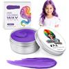 LBMOUD Colore Istantaneo per Capelli Dye,Formula Delicata,Per Halloween,Viola