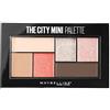 Maybelline New York The City Mini Palette, Pigmenti Puri per un Colore Intenso in una Sola Passata, 430 Downtown Sunrise