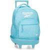 Reebok Madison Zaino Compatto a 2 Ruote Laptop 15,6 Pollici Blu 32x43x21 cm Poliestere 28,9L by Joumma Bags