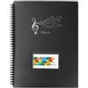 CARTELLA SPARTITI MUSICALI A4 30 PAGINE/60 TASCHE - BORSA PORTA SPARTITI