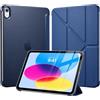 CoBak Cover per iPad (A16) 11ª generazione 11 pollici 2025, iPad 10ª generazione 10,9 pollici 2022: Cover protettiva con supporto verticale multi‑angolo e accensione/spegnimento automatico