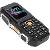 VBESTLIFE Telefono robusto 2G, telefono Dual SIM sbloccato per anziani, schermo HD da 1,8, 5800 mAh, torcia LED, pulsanti grandi (Nero)
