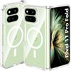 Cum2giff magnetica leggera per Cover Google Pixel 11 Pro Fold, clear | Protezione militare,Pixel 11 Pro Fold Cover compatibile con Magsafe, protezione infrangibile, antipolvere e anti-impronta