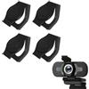 LEEQBCR Copertura webcam USB 4pcs, copertura webcam privacy, forte copertura adesiva della lente protettiva, proteggere la privacy e la sicurezza della webcam HD