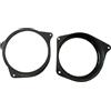 Electric House Supporti altoparlanti auto anteriori 165mm Adattatori casse acustiche compatibili per Seat Cordoba Ibiza 1999>