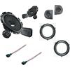 Superauto hi-fi Kit 4 Casse Compatibile con Fiat Panda dal 2003 al 2012 169 seconda serie Con Adattatori E Supporti tweeter e Altoparlanti Hertz ANTERIORE dsk 170.3