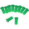 RiteAV Tappi antipolvere in fibra di vetro FC SC ST, 2,5 mm, verde, 24 pezzi