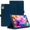KUSINHOKA Custodia Compatibile con Teclast M50t 10.1 Pollici | Leggero Pelle PU Protettiva Cover con Cinturino da Polso, Tablet Custodia Magnetico con Funzione di Supporto, Blu scuro