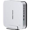MINISFORUM AI Mini PC X1 Pro, processore AMD Ryzen AI 9 HX 370 12C/24T fino a 5,1 GHz, 32 GB DDR5+1 TB SSD, AMD Radeon 890M Gaming PC, uscite HDMI/DP/2x USB4, 2,5G RJ45 LANx 2, WiFi 7, Oculink