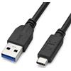 Master Cables - Cavo di ricambio compatibile con GoPro USB C, caricabatterie/sincronizzazione per Go Pro, Hero 5, Hero 5 Black, Hero 5 Session, All Hero 6 e All Hero 7, Hero Fusion ed Hero 8 modelli