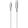 Cygnett - Cavo Armoured da Lightning a USB-C - Lunghezza 2 metri - Bianco