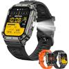 Ulefone Armor Watch Ultra Orologio Smart con GPS e AGPS, Mappa Offline, Schermo AMOLED 1,93, Impermeabile 5ATM IP68 IP69K,160 Modalità Sportive, Orologio Outdoor per Escursionismo, Ciclismo e Nuoto