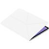 Samsung Smart Book Cover Custodia per tablet a libro posizionabile con doppia visualizzazione per Galaxy Tab S11, Bianco