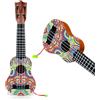 CXINLky Ukulele fai da te Diamond Art Painting Ukulele creativo con plettro per principianti 05 mandala