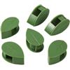 Generico Set 50 Clip per Piante Rampicanti a Forma di Foglia Verde | Supporti Adesivi Invisibili, Per Pothos, Piante da Interno, Organizzatore Cavi Parete