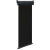 GFRMPORM Tenda da sole laterale per balcone, 65 x 250 cm, in poliestere resistente ai raggi UV, protezione da sguardi indiscreti e dal vento, con rullo in alluminio autobloccante, per montaggio a parete e a