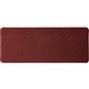 ANRO Zerbino stretto scarpe ingresso Rosso 60 x 25 cm | Materiale: polipropilene, retro in gomma antiscivolo, 5 mm, lavabile, per interni ed esterni