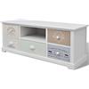 vidaXL Mobile Porta TV in Stile Francese in Legno