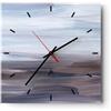 ARTTOR Orologio da Muro in Vetro 40x40 cm Quadrato Astratto Pastello - 5940 | Colore Elemento Minimalismo Moderno Orologio da Parete Decorativo Silenzioso Analogico Decorazione da Parete ARTTOR