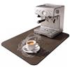 Octonyluck Tappetino Scolapiatti, Super Assorbente Scolapiatti da Lavello, Tappetino per Caffè per Caffettiera con Retro in Gomma Antimacchia, Marrone, 40 X 50cm