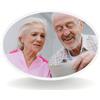 Bethel Foto Commemorativa in Ceramica Personalizzata per Lapide - Ritratto in Porcellana Impermeabile e Resistente ai Raggi UV - Placca Funeraria Decorativa per Cimitero o Urna 15x20 cm