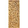 A.Monamour Adesivo Porta Autoadesiva 3D Modello Di Fiori Scolpiti Su Fondo Di Legno Vinile PVC Adesivi per Porte Interne Pellicola Adesiva Poster Sticker Murale Parete Carta da Parati