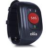 BRACCIALE SALVAVITA GPS 4G PER ANZIANI CON CHIAMATE, RILEVAMENTO CADUTE E MONITO