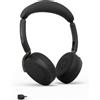 Jabra Evolve3 65 Flex Cuffie con microfono wireless Bluetooth, MS Teams, USB-C U