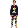 sarcia.eu Grinch Cotone Pigiama di Natale per ragazzo, Pigiama 2 pezzi a maniche lunghe 100% cotone