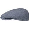 Stetson Coppola in Seta Belfast Silk Donna/Uomo - Made The EU Cappello Piatto con Visiera, Fodera Estate Estate/Inverno