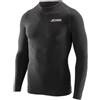X Tech Sport Design Maglia Tecnica in Lana Merino, Seamless 3D, Termoregolante e Traspirante, Outdoor Inverno, Nero