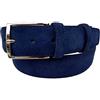 ESPERANTO Cintura uomo pelle scamosciata fodera cuoio 4cm unisex