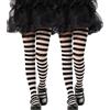 MANZI Collant a righe opachi per bambini con motivo a righe casual per 2-10 anni, 2 paia