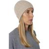 Bo.MA. Cappello Unisex in Cashmere Rigenerato | Morbido, Caldo e Sostenibile