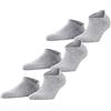 FALKE Cool Kick 3-Pack Unisex Calze pariscarpa con suola felpata ultra sottile