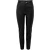 ONLY Women's Onlemily HW St Ank Faux Leather Pnt Noos Trouser