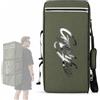 Modoker Zaino gonfiabile 2 in 1, 110 l, con borsa per il trasporto, verde | Borsa per tavola da surf con spallacci imbottiti per pompa, pagaia e accessori SUP, ideale per viaggi e stoccaggio