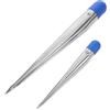 WRITWAA 2 Pezzi Ago per Impiombatura Corda Marina in Acciaio Inox Argento | Strumento per Corde e Fili, Presa Comoda, Uso Nautico, Infilaggio Preciso, Resistente alle Intemperie